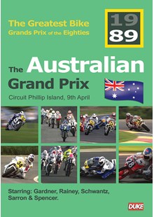 Great Bike Grand Prix of the Eighties Australia 1989 DVD