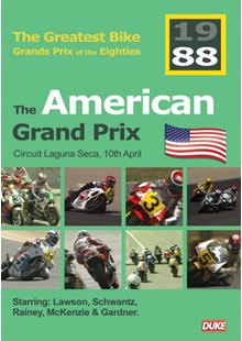 Great Bike Grand Prix of the Eighties USA 1988 DVD