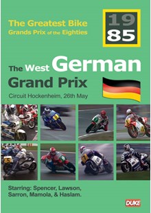Great Bike Grand Prix of the Eighties West Germany 1985 DVD