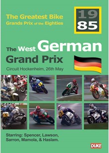 Great Bike Grand Prix of the Eighties West Germany 1985 DVD