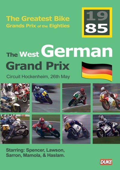 Great Bike Grand Prix of the Eighties West Germany 1985 DVD