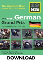 The German Bike Grand Prix 1985 Download