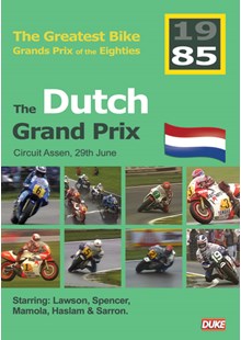 Great Bike Grand Prix of the Eighties Dutch 1985 DVD