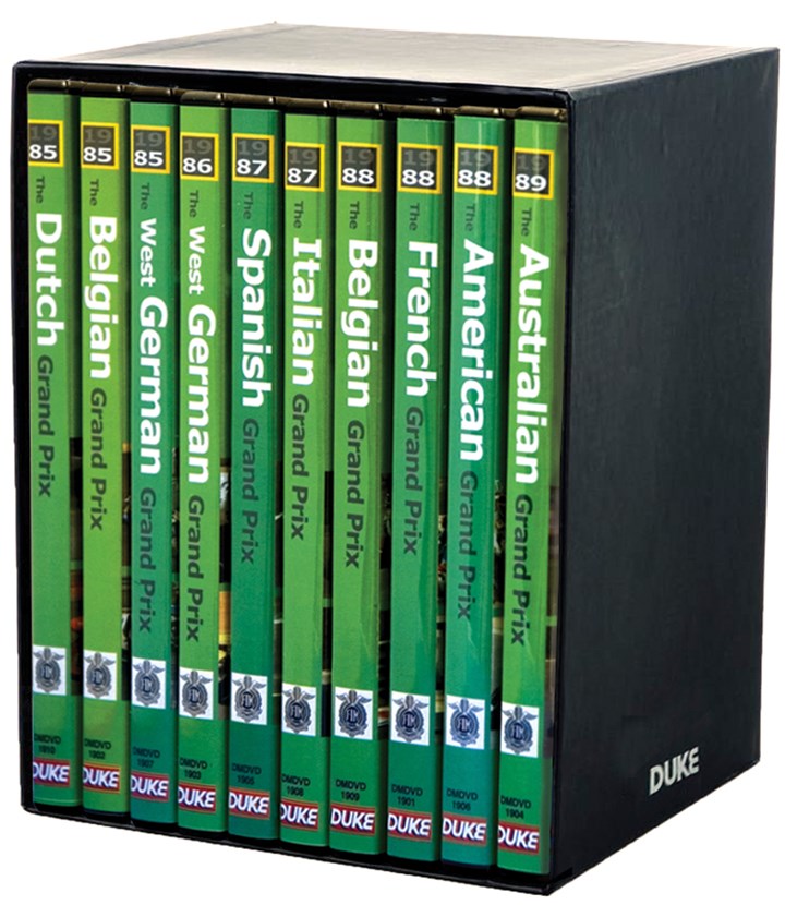 Bike Grands Prix of the 1980s (10 DVD) Boxset