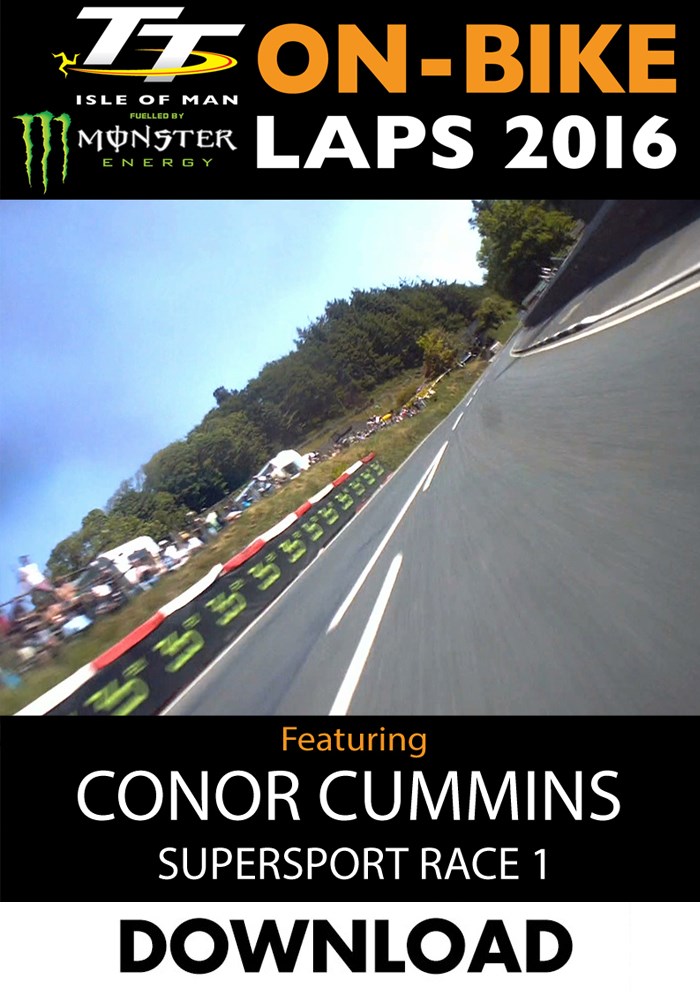 TT 2016 On-Bike Monday Supersport Race Conor Cummins Download