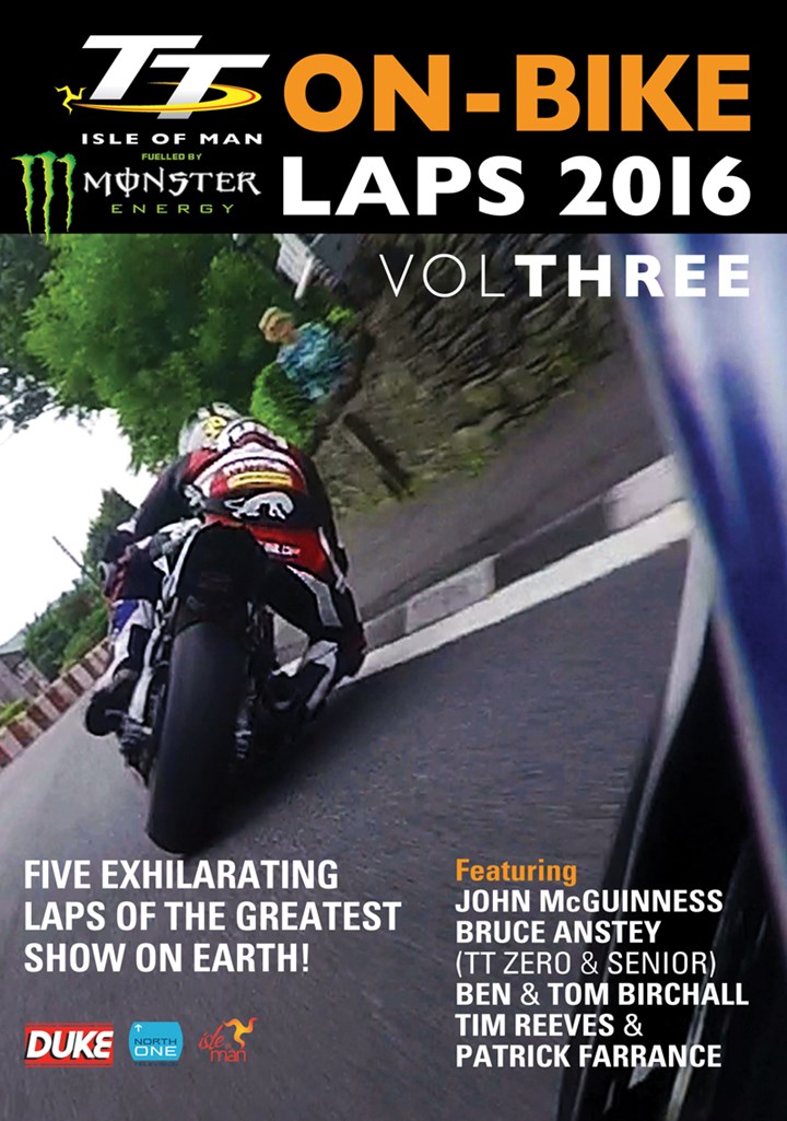 TT 2016 On-Bike Laps Vol 3 DVD