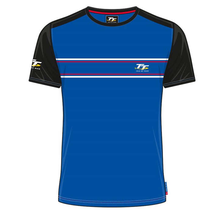 TT Custom T-shirt Blue - click to enlarge