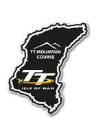 TT Fridge Magnet, Mountain Course & TT Logo
