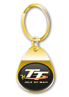TT Keyring Gold Gilt