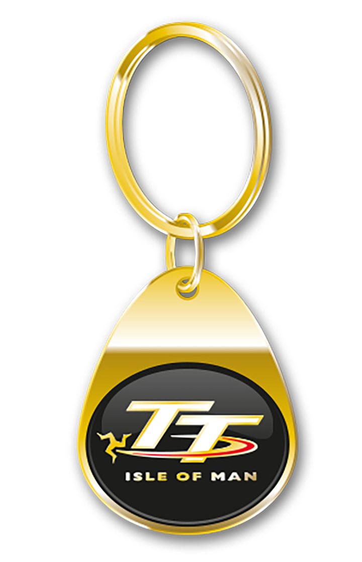 TT Keyring Gold Gilt