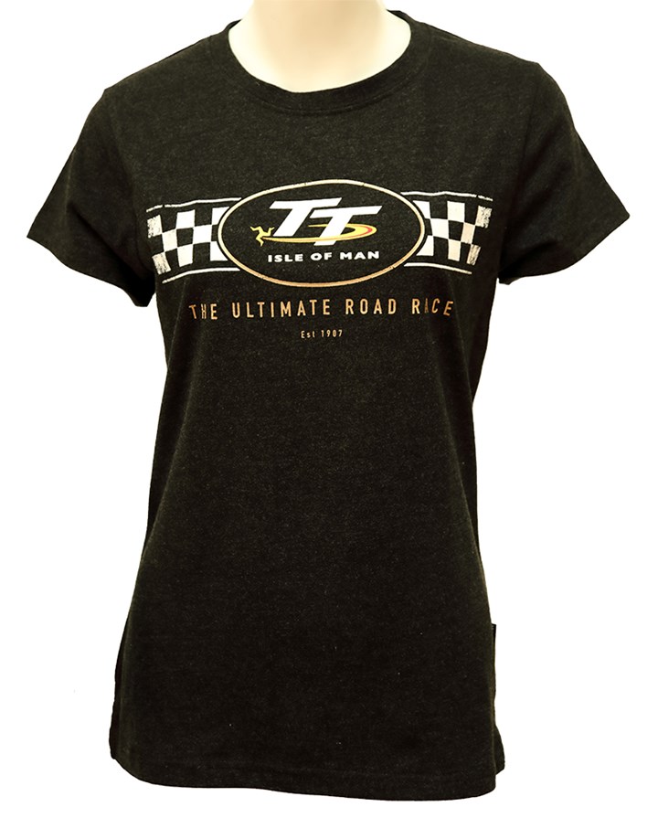 TT Ladies T-Shirt Check Design - click to enlarge