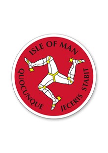 Three Legs Isle of Man Sticker