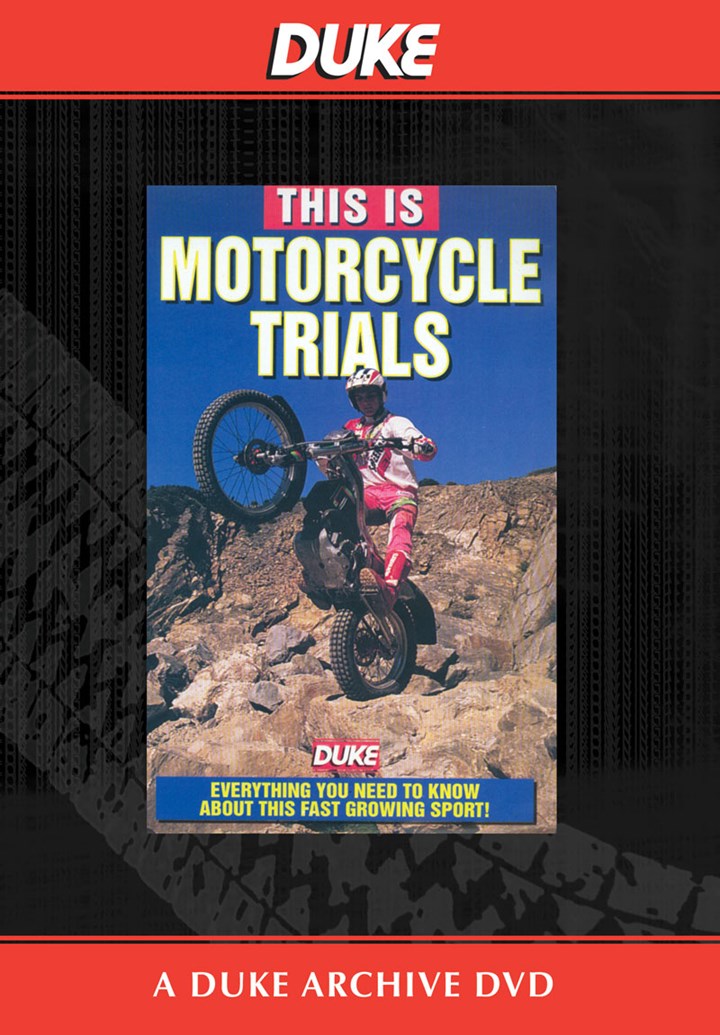 This is Motorcycle Trials Duke Archive DVD