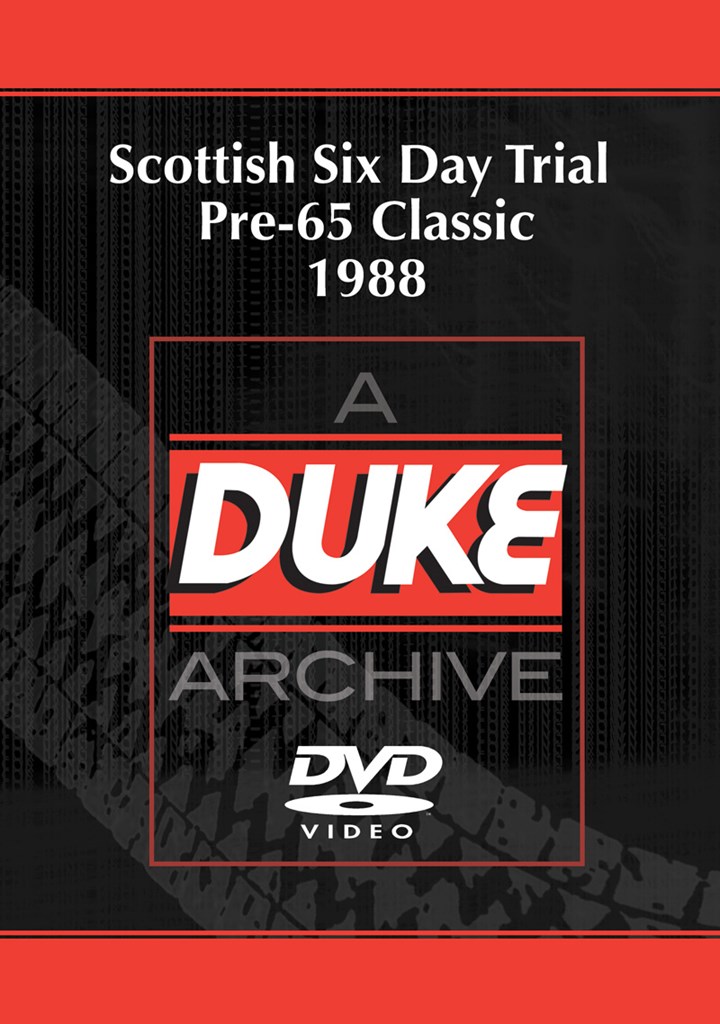 Scottish Six Day Trial Pre-65 Classic 1988 Duke Archive DVD