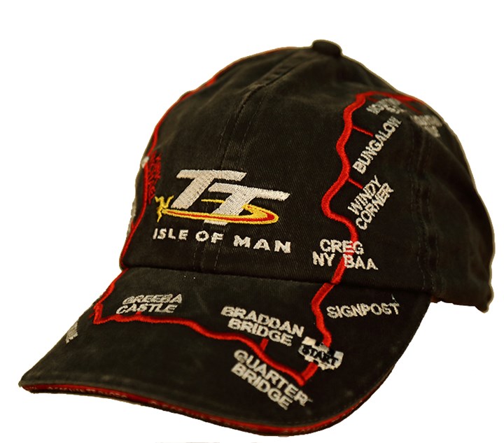 Black Stone Wash TT Course Cap