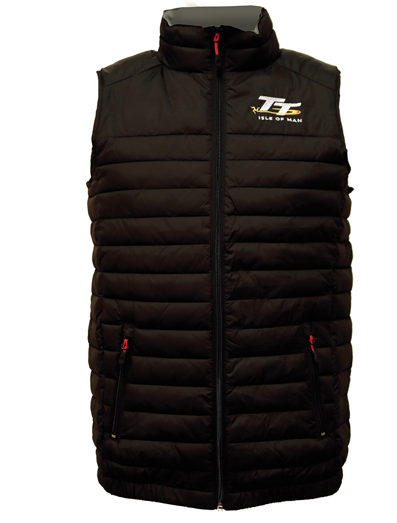 TT Body Warmer Black, Grey Lining : Duke Video