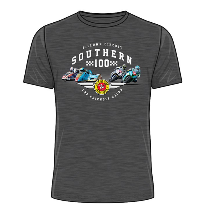 Southern 100 T-Shirt Dark Heather - click to enlarge