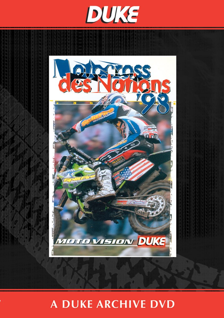 Motocross Des Nations 1998 Duke Archive DVD