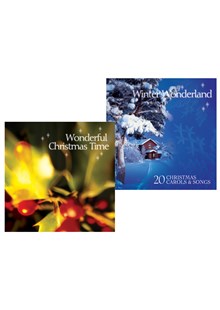 Winter Wonderland CD and Wonderful Christmas Time CD Bundle