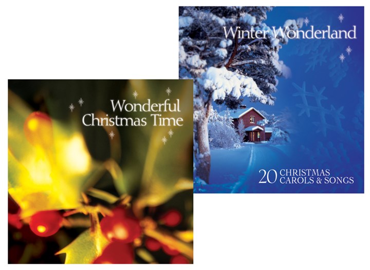 Winter Wonderland CD and Wonderful Christmas Time CD Bundle
