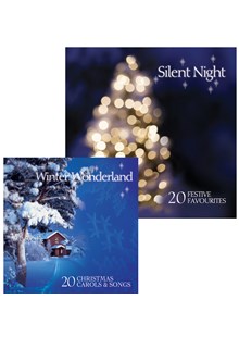 Winter Wonderland CD and Silent Night CD Bundle