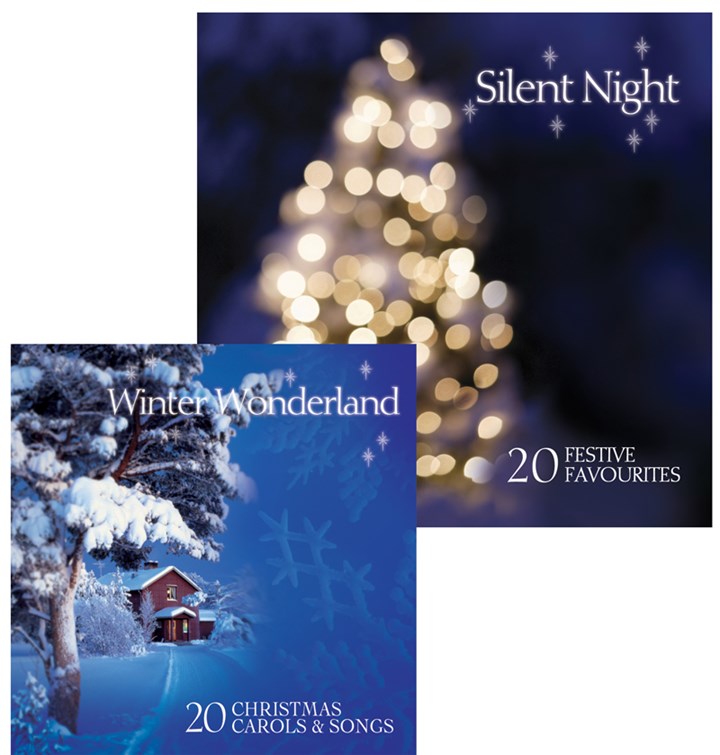 Winter Wonderland CD and Silent Night CD Bundle