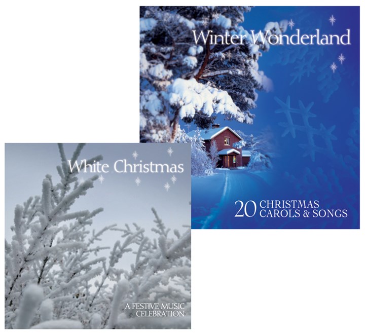 Winter Wonderland CD and White Christmas CD Bundle