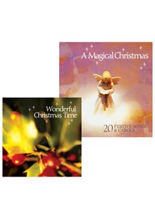 A Magical Christmas CD and Wonderful Christmas Time CD Bundle