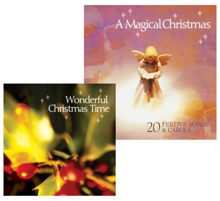 A Magical Christmas CD and Wonderful Christmas Time CD Bundle