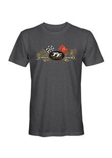TT 2021 Gold Bikes T-Shirt Dark Heather