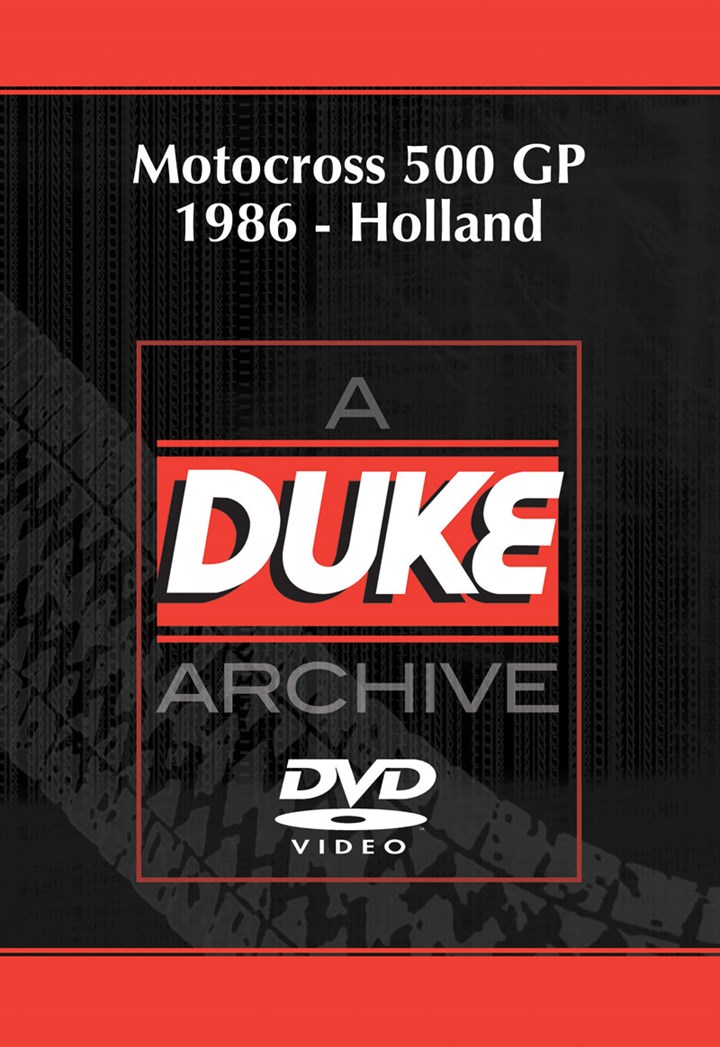 Motocross 500 GP 1986 - Holland Duke Archive DVD
