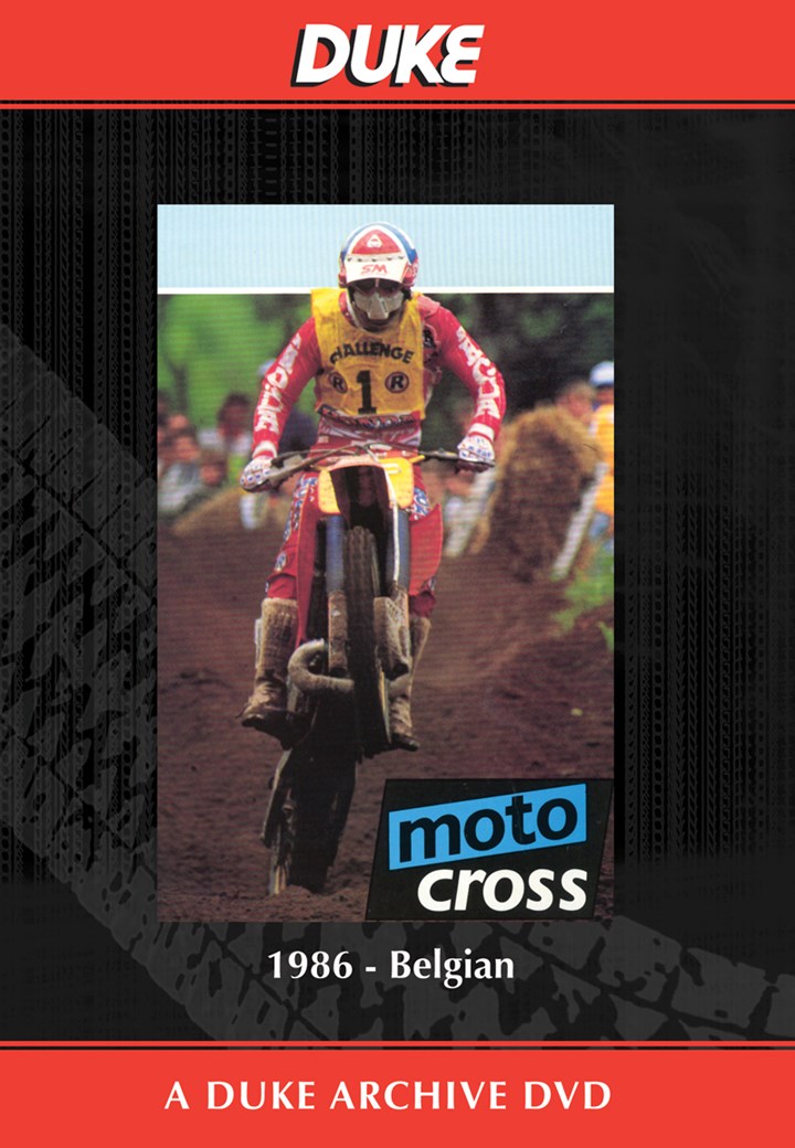 Motocross 500 GP 1986 - Belgium Duke Archive DVD