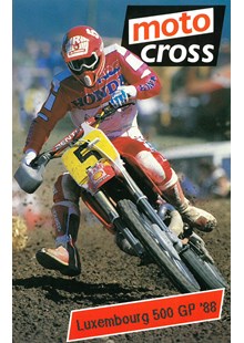 Motocross 500 GP 1988 - Luxembourg Duke Archive DVD