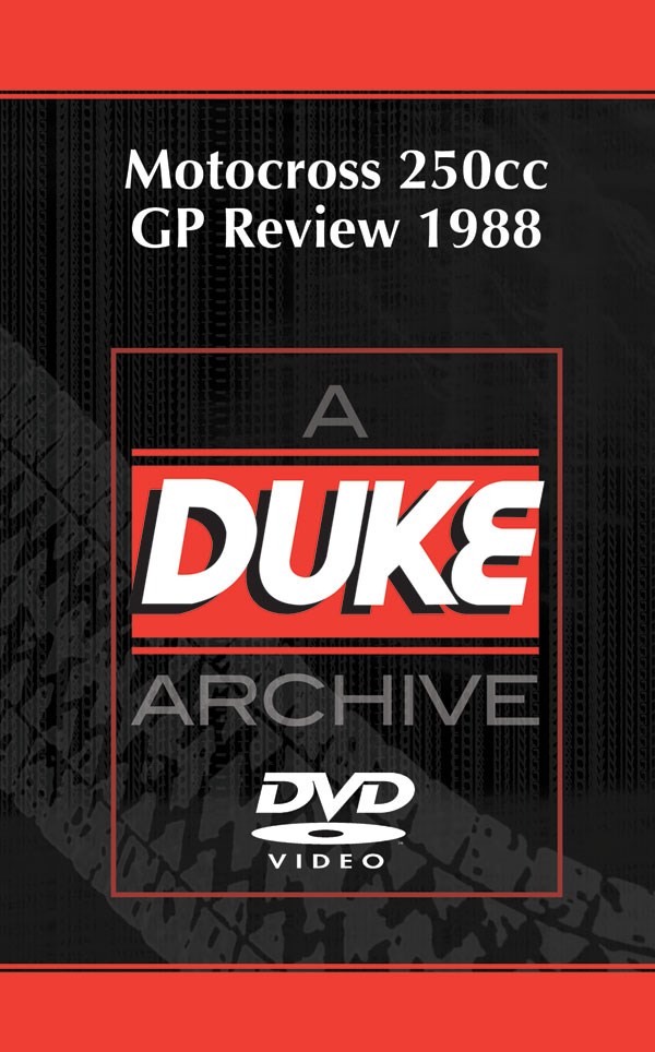 Motocross 250 GP 1988 - Britain Duke Archive DVD