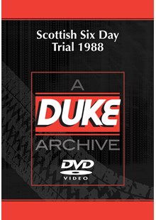 Scottish Six Day Trial 1988 Duke Archive DVD
