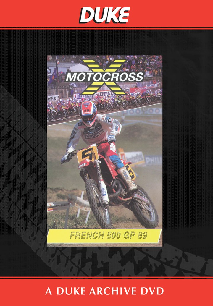 Motocross 500 GP 1989 - France Duke Archive DVD
