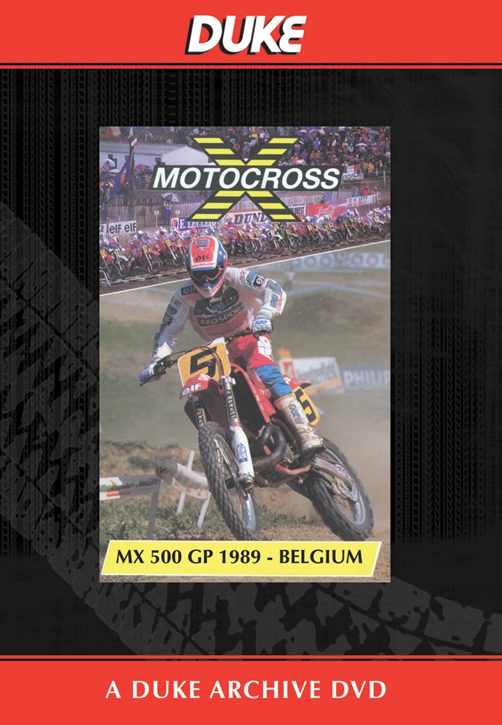 Motocross 500 GP 1989 - Belgium Duke Archive DVD
