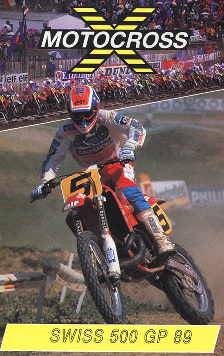 Motocross 500 GP 1989 - Switzerland Duke Archive DVD