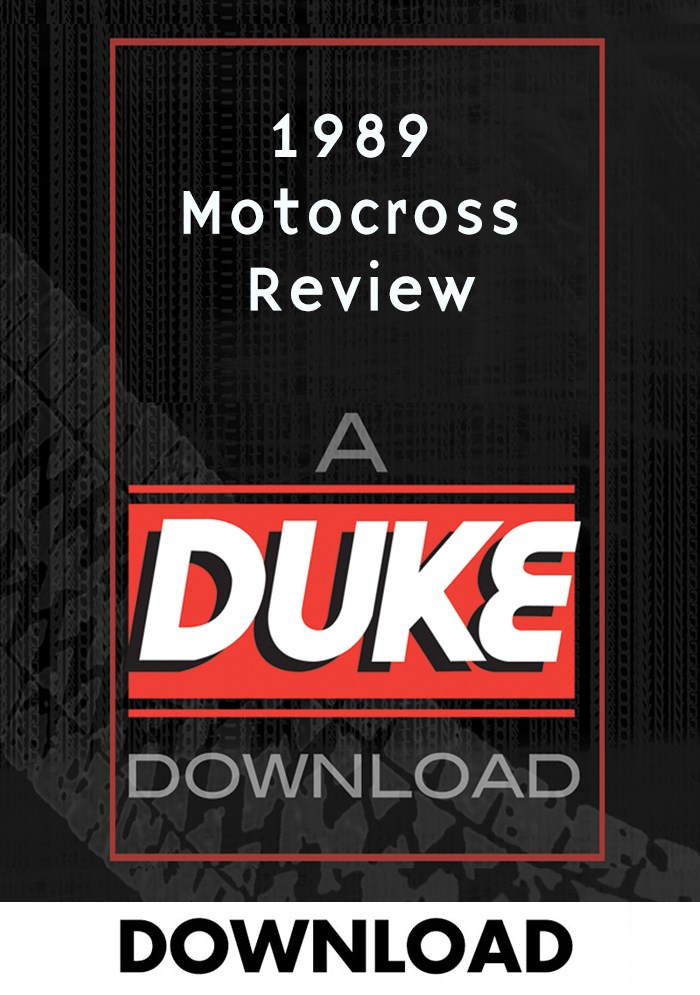 1989 500cc Motocross Review Download