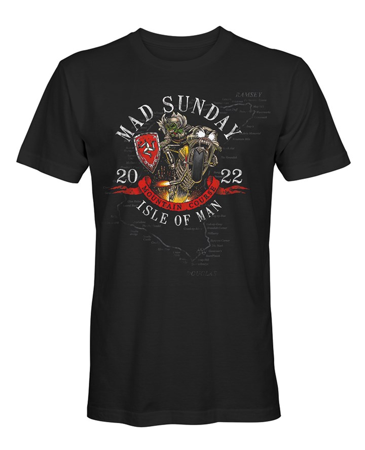 2022 TT Mad Sunday T-shirt - click to enlarge