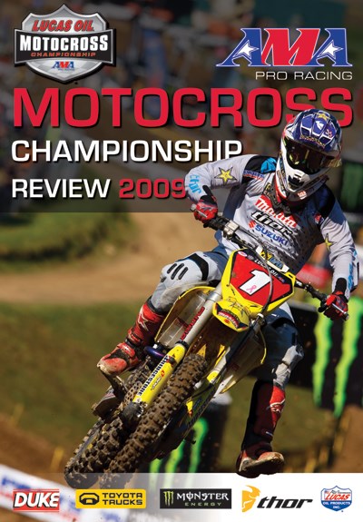 AMA Motocross Championship Review 2009 NTSC (2 Disc)  DVD
