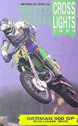 Motocross 500 GP 1990 - Germany VHS