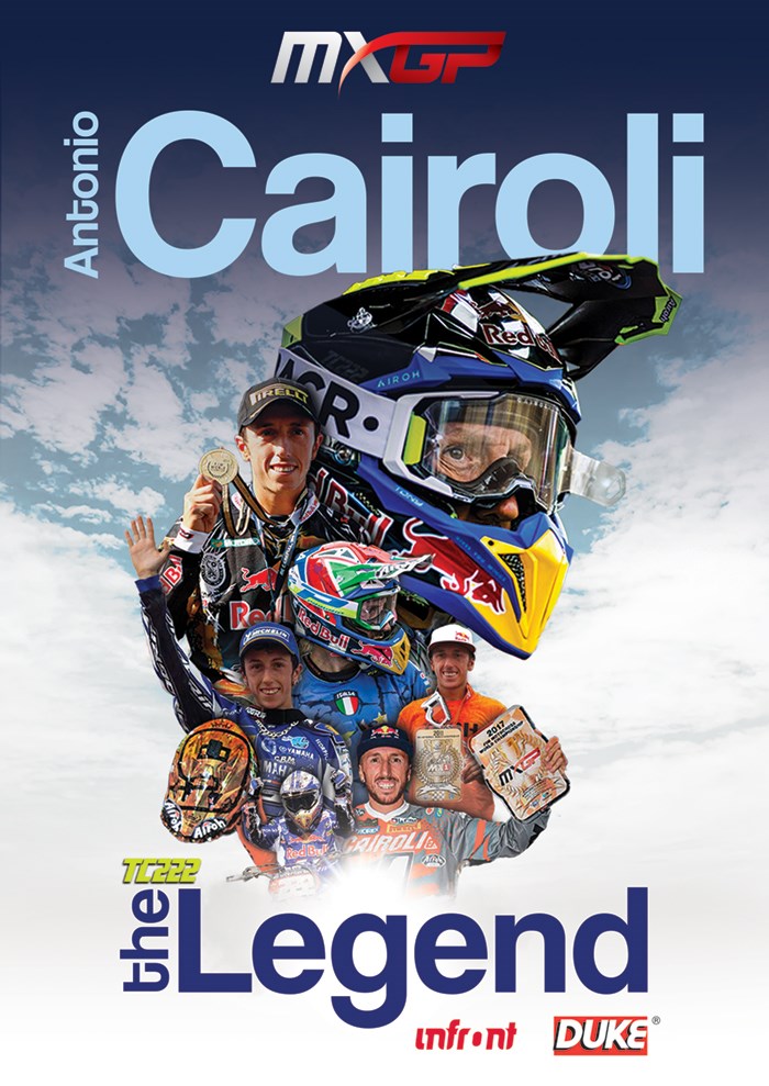 Antonio Cairoli The Legend DVD (Italian)