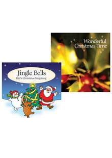 Wonderful Christmas Time CD and Jingle Bells CD Bundle