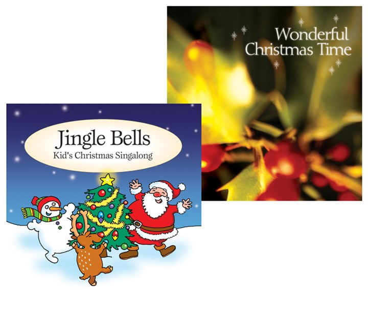Wonderful Christmas Time CD and Jingle Bells CD Bundle