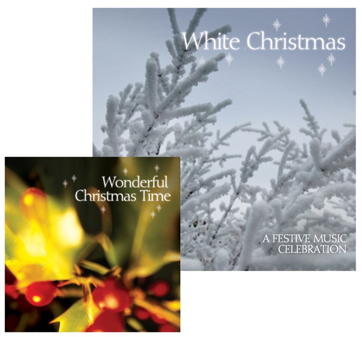 Wonderful Christmas Time CD and White Christmas CD Bundle
