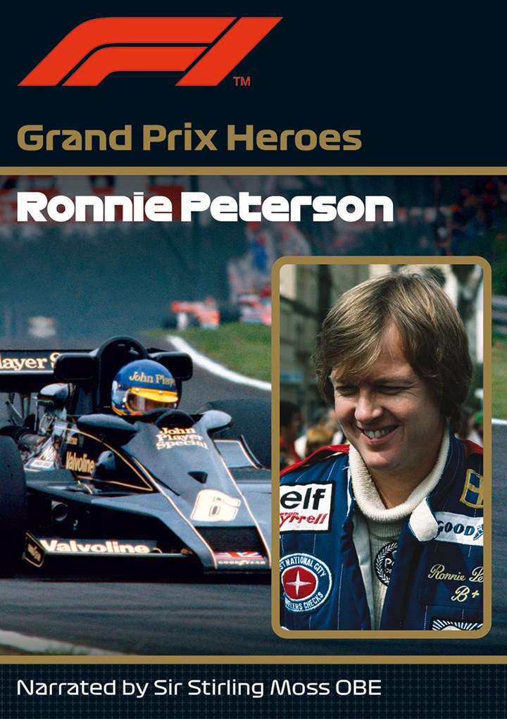 Ronnie Peterson Grand Prix Hero NTSC DVD