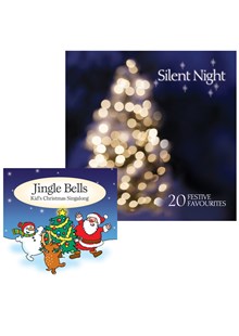 Silent Night CD and Jingle Bells CD Bundle