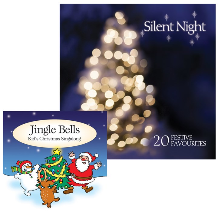 Silent Night CD and Jingle Bells CD Bundle