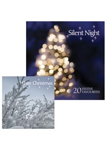 Silent Night CD and White Christmas CD Bundle
